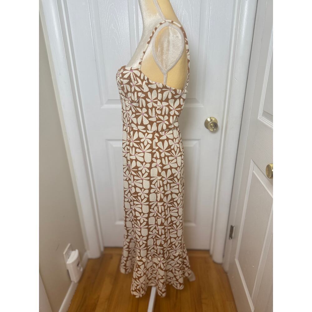 Anthropologie Hutch Jolie Sweetheart Midi Dress - Large - Picture 5 of 9